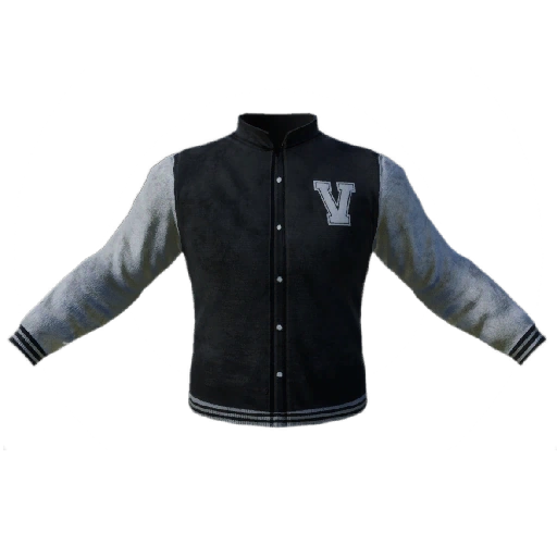Black Varsity Jacket