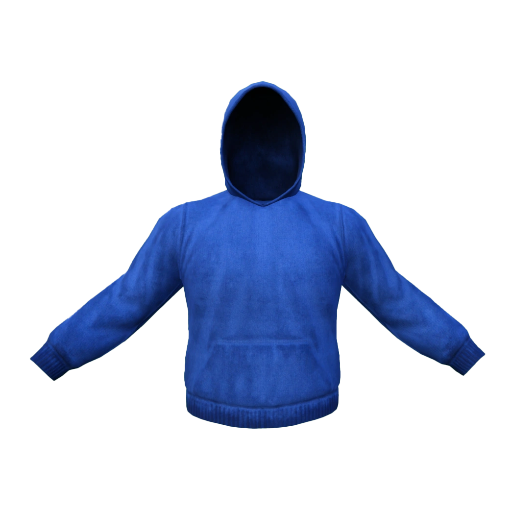 Blue Hoodie