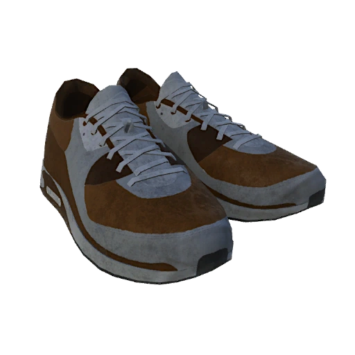 Brown White Max Trainers
