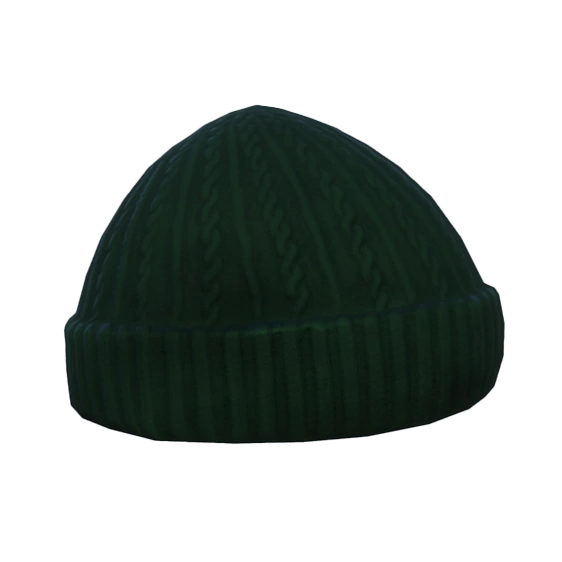Green Beanie Hat