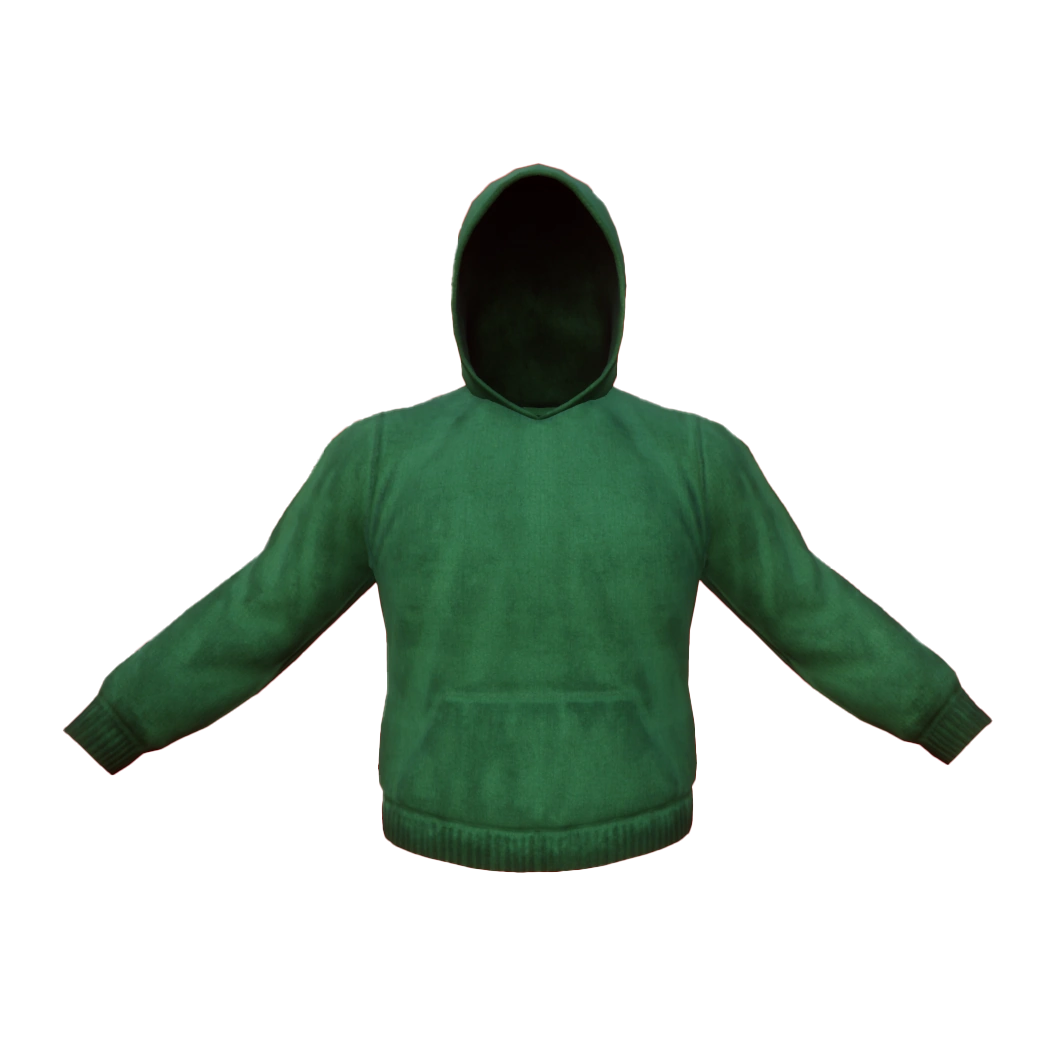 Green Hoodie