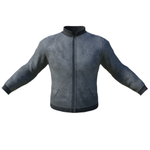 Grey Zipper Jacket