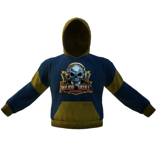 Major Skull Hoodie