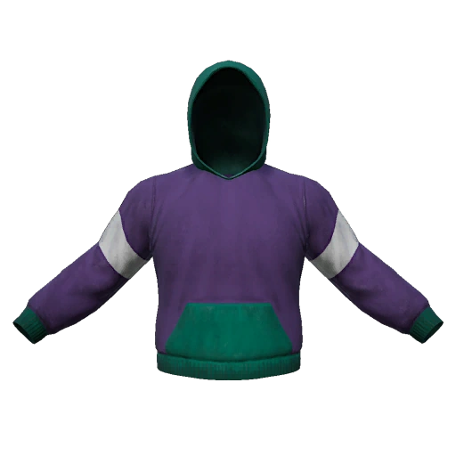 Purple Green Hoodie