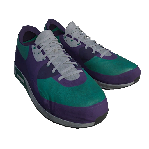 Purple Green Max Trainers