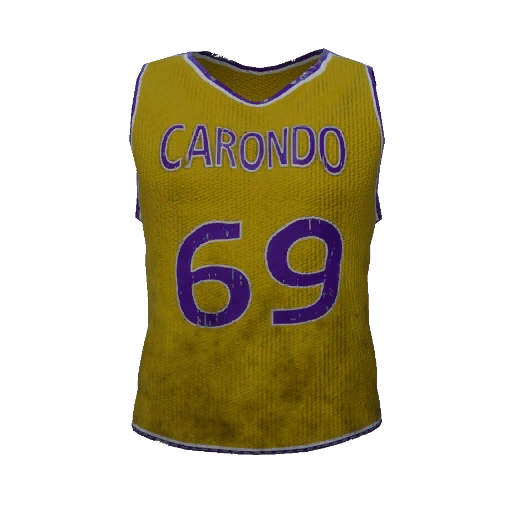 Yellow Basketball Shirt